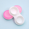 Étui à lentilles de contact coloré portable pour le voyage